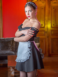 FreshPornPics presents: Sexy Maid Henessy betrays Natalie Starr and fucks boyfriend