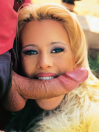 FreshPornPics presents: Blonde Cora Works Hard With Mouth and Ass to Get a Facial