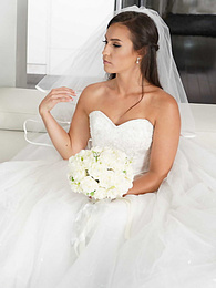 FreshPornPics presents: Bootylicious bride Kelsi Monroe screws a handsome officiant on her wedding day