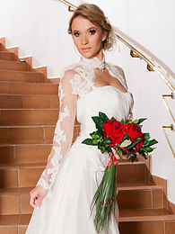 FreshPornPics presents: Czech bride Angel Piaff gets banged in a laundry room after posing in lingerie