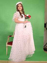 FreshPornPics presents: Russian bride Evelina Darling gets pulled by her hair & fucked doggystyle